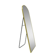 Better Homes & Gardens 69019S 17x58 Arched Large Wall Mirror for Bathroom or Living Room, Brass