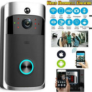 Jocestyle 832837A9 V5 Wireless Smart Gatebell HD 720P WiFi Home Security Camera with 2CH Audio/Motion Detection