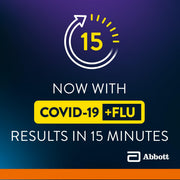 Binaxnow 20002056 COVID-19/Flu A&B Combo Self Test, Reliable COVID/Flu Home Test With 15 Minute Results, 2 Tests