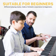Donner EC3056 DEP-10 Digital Piano 88 Key Semi-Weighted, Full-Size Electric Piano Portable Keyboard for Beginners