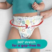 Pampers Cruisers 360 Fit Diapers, Active Comfort, Size 7, 88 Ct