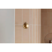 Signature Hardware Drea Single Robe Hook, Brushed Gold, Modern Minimalist Bathroom Hardware SHDRRHBG