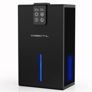 Cobectal 95oz Water Tank, 900 sq.ft Dehumidifiers, Black