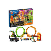 LEGO Double Loop Stunt Arena 60339 Building Set (598 Pieces)