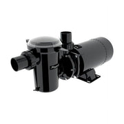 Raypak Protege AGP Above Ground Pool Pump, 1.0 HP Motor, 1.5 in PVC Union Connections, Thermal Protection, Large 89 cu. in. Basket, Black, 018193