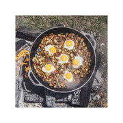Lodge, 17L17SK3, Seasoned Cast Iron Skillet, 2 Loop Handles