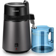 SPECSTAR Water Distiller Countertop, 1.06 Gallon Capacity, 750W, Stainless Steel Interior, Smart Switch, Black