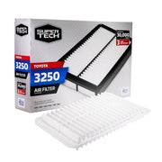 Super Tech Engine Air Filter with Paper Media and Plastic Frame for Toyota and Lexus Vehicles 2001-2013, 3250