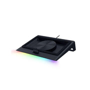 Razer Laptop Cooling Pad with Intelligent Fan Control, Chroma RGB Lighting, 14 to 18 Inch Laptops, Black, 3-Port USB Hub, RC21-02300100-R3UC
