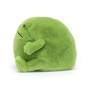 Jellycat Ricky Rain Frog Plush Toy, Medium 7 Inches, Green, RR3F