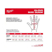 Milwaukee 48-73-0023 X-Large Goatskin Leather Performance Work Gloves