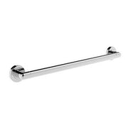 Brasstech Ginger Kubic 24 Inch Bath and Shower Grab Bar, Polished Chrome, Brass, ADA Compliant, Contemporary Style, 4663/PC