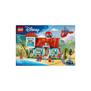 LEGO 6526251 Disney Lilo and Stitch Beach House Building Toy - 5 Minifigures Included, Ages 9+