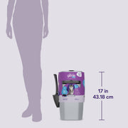 Litter Genie Plus Cat Litter Disposal System with Odor Seal, Compact Silver Pail