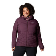 Columbia Joy Peak II Hooded Jacket Women's Insulated Quilted Coat Moonvista Medium 208904