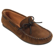 Minnetonka Classic Mocs for Men - Dusty Brown - 11.5W