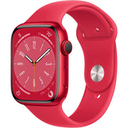 Apple Watch Gen 8 Series 8 Cell 45mm (PRODUCT)RED Aluminum - (PRODUCT)RED Sport Band MNVU3LL/A