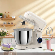 Honinst 1531 Electric Stand Mixer 6.5 QT 10+P Speeds Lightweight Beige