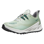 KEEN 1028048 Zionic Waterproof Hiking Shoes for Ladies - Desert Sage/Ember Glow - 9.5M