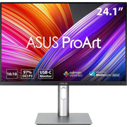ASUS ProArt PA248CRV 24.1 Inch WUXGA IPS Monitor, 97% DCI-P3, 100% sRGB, USB-C PD 96W, 75Hz, Ergonomic Stand, Silver