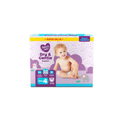 Parent's Choice 443861 Dry & Gentle Diapers Size 4, 192 Count