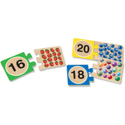 MELISSA & DOUG SELF CORRECTING NUMBER PUZZLES (Set of 3)