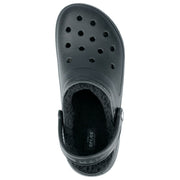 Crocs Classic Lined Clogs for Ladies - Black/Black - 7M