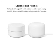 Google GJ2CQ Wifi Mesh Wifi System Wifi Router Replacement - 3 Pack