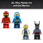 LEGO Ninjago Battle at the Dragon's Blade Building Toy, 1016 Pieces, Multicolor, 71871