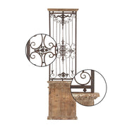 Deco 79 80944 Metal Wood Wall Gate Makes You Fall in Instant Love
