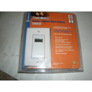 Intermatic Indoor Digital Wall Switch Timer, Time All Series, Digital Programming, Clear Display, EJ500CL