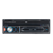 Dual Electronics XDVD179BT 7-inch Touch Screen Single DIN Bluetooth Car Stereo Receiver, Black
