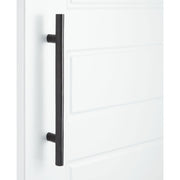 Signature Hardware 479558 Kobe 12 Inch Center to Center Back to Back Door Pull, Dark Bronze Patina