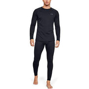 Under Armour 1343246-001 ColdGear Base 3.0 Series Packaged Leggings for Men - Black/Pitch Gray - 2XL