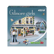 Wrebbit3D Gilmore Girls Stars Hollow 3D Jigsaw Puzzle, 435 Foam-Backed Pieces, Collector Display