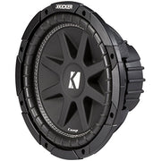 Kicker 43C104 10-Inch 300 Watts Max Power Single 4 Ohm Car Subwoofer