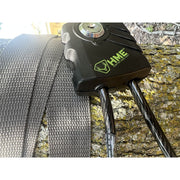 HME Defender Trail Camera Cable Lock, 5/16in Braided Steel, Adjustable 6in to 7ft Length, Pick-Resistant Lock, Weather-Resistant, Black
