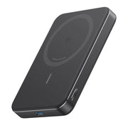 Anker MagGo Power Bank, Ultra-Slim 10,000mAh Magnetic Wireless Charger, Qi2 Certified 15W Ultra-Fast Charging, 30W Input/Output, Soft-Touch Ergonomic Design