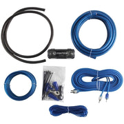 Raptor Bulk Series R2 4 Gauge Amplifier Installation Kit with 17ft CCA Power Wire, 3ft Ground Wire, 17ft RCA Cable, ANL Fuse Holder, 100A Fuse, Hardware Included, R2AK4