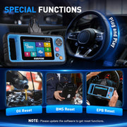 AVAPOW AV-D600 OBD2 Scanner Automotive Diagnostic Tool with Engine, ABS, SRS, Transmission Diagnostics, 3 Reset Services