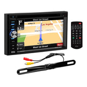 BOSS Audio Systems Elite BN965BLC 6.5 Inch Touchscreen Car GPS DVD Stereo with Bluetooth Audio and Calling, AM/FM Radio, CD Player, USB, SD, Rearview Camera Included