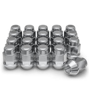 White Knight 951704S Chrome 1/2-20 Bulge Acorn Lug Nut, Silver, Pack of 20