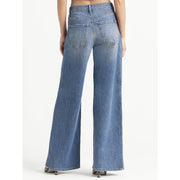 Jessica Simpson 31550118 KT7 8EA Freesia Wide Leg Jeans NWT High Rise, Med Wash, Size:8