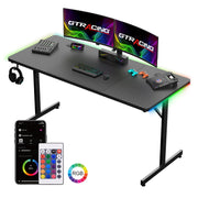 GTRACING GTP200-140-RGB Gaming Desk 55