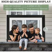 Aursear XG-11 10.1'' WiFi Digital Picture Frame, Electric Smart Digital Photo Frame with 1280x800 IPS Touchscreen, Auto-Rotate, Share Moments Instantly via Free App from Anywhere
