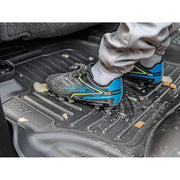 Husky Liners X-act Contour Front Floor Liners, 2 Piece, Black, Fits 2017-2026 Ford F-250 F-350 F-450 Crew SuperCab, 53361