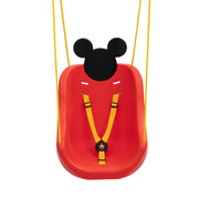 Delta Children Disney Mickey Mouse 2-in-1 Toddler Outdoor Bucket Swing, Red, Ages 9 Months to 4 Years, SW86508MM