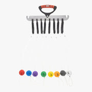 Bubba Culling Indicator Set, 8-Piece Color-Coded Buoys, Corrosion Resistant, Non-Slip Grip, Compatible with Smart Fish Scales, 81046391