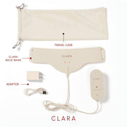 Clara Red Light Therapy Neck Mask, Silicone, Collagen Boosting, Anti-Aging, Radiant Skin