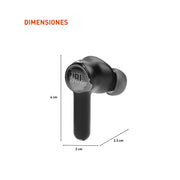 JBL Quantum TWS True Wireless Noise Cancelling Gaming Earbuds, Black, 24 Hours Playtime